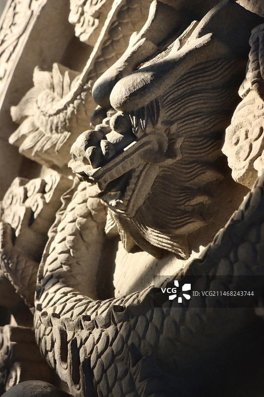 金华·太平天国侍王府·蟠龙图片素材