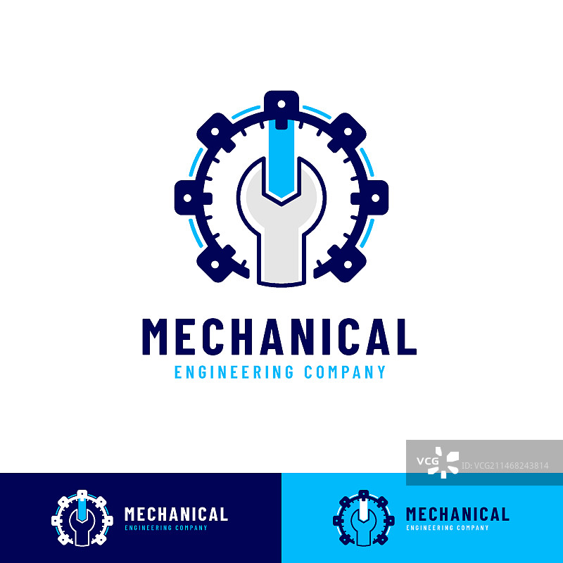 机械工程logo设计图片素材