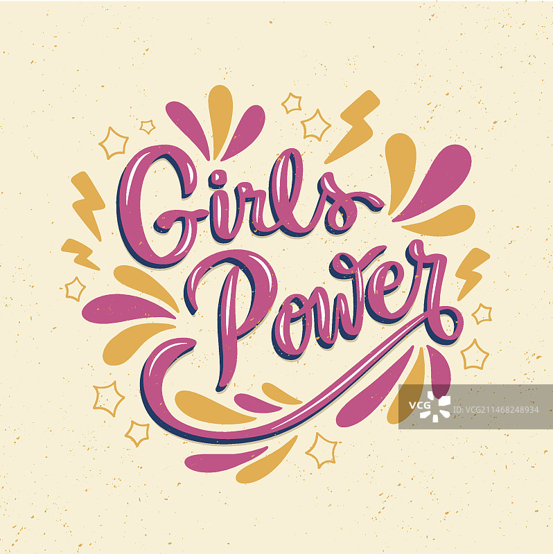 手绘花卉秋冬色彩字母插画图片素材