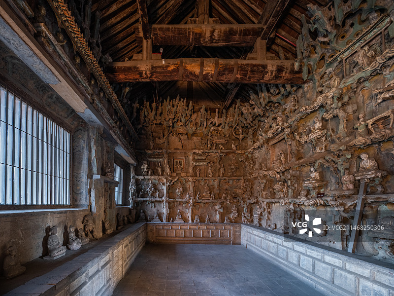 晋中双林寺图片素材