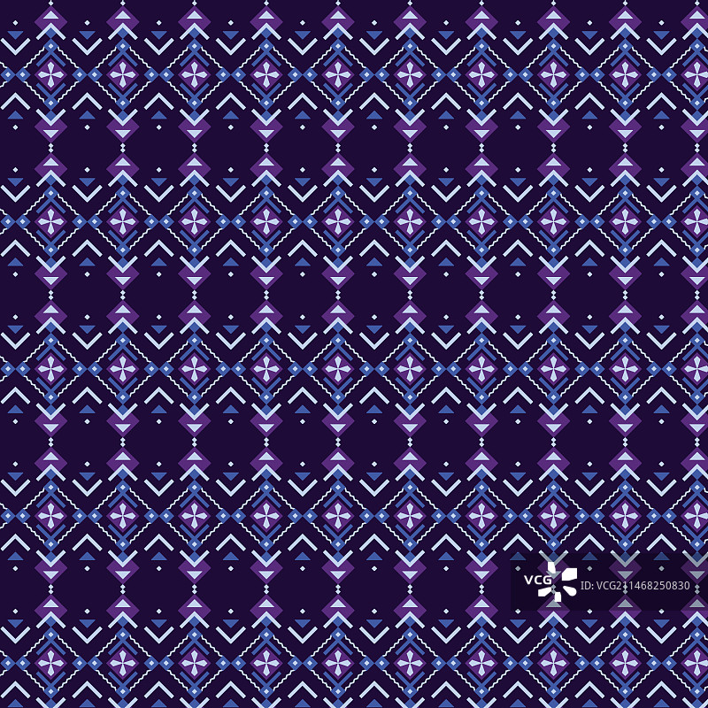 紫色和深蓝色宋ket图案图片素材