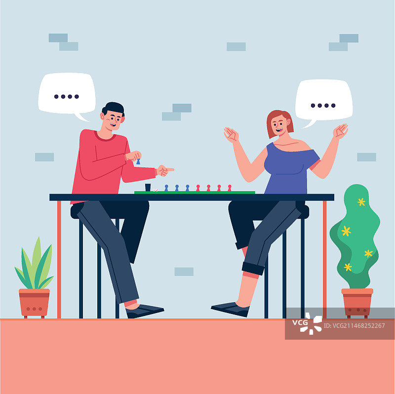 人们玩飞行棋游戏图片素材