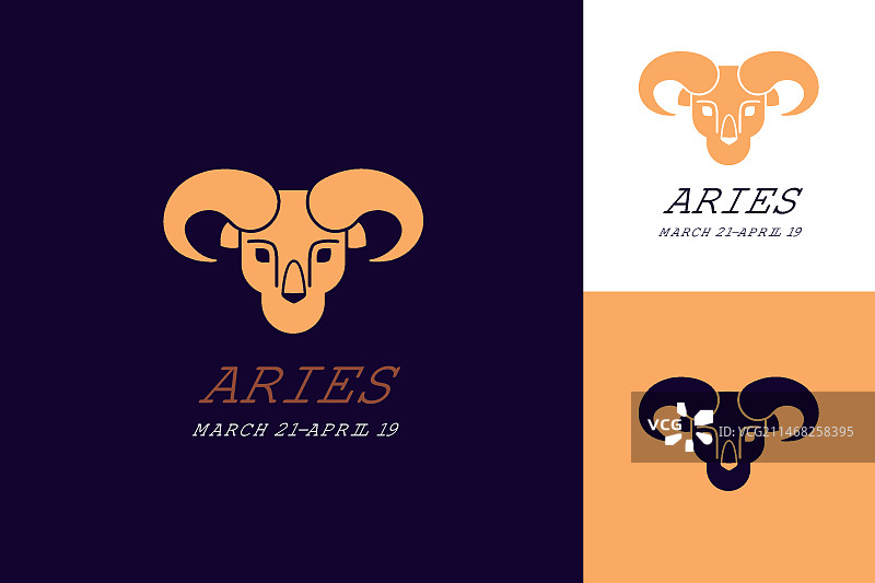 白羊座标志图片素材