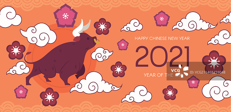 2021年中国新年图片素材