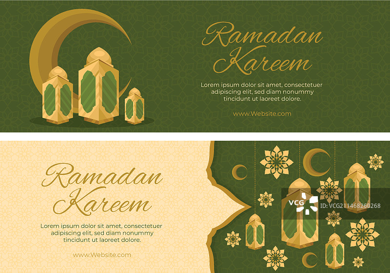 伊斯兰斋月庆祝活动banner图片素材