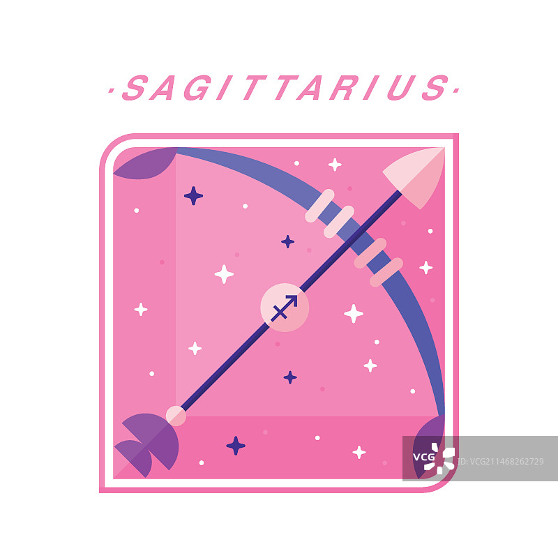射手座标志设计模板图片素材