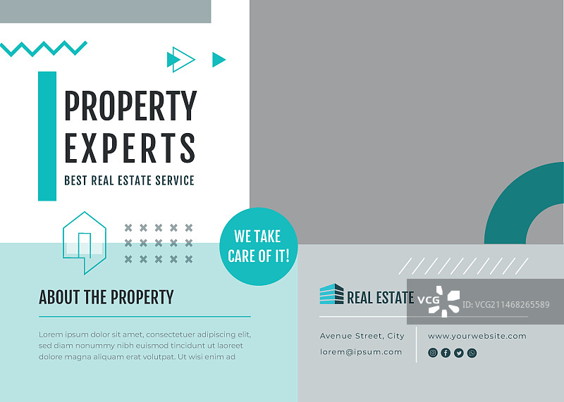 房地产banner模板图片素材