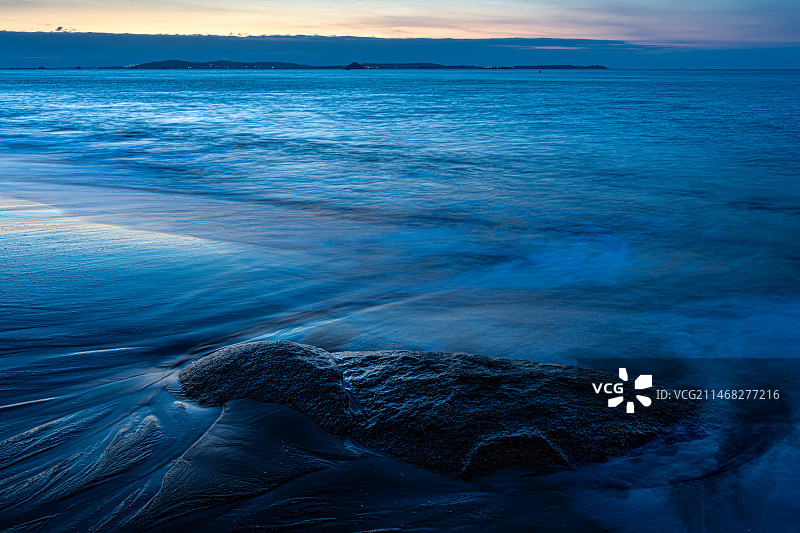 近海/冰蓝日出图片素材