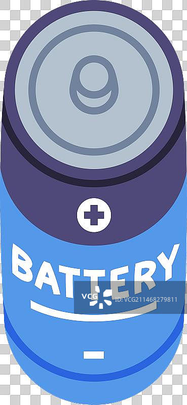 带电力的电池圆柱组件图片素材