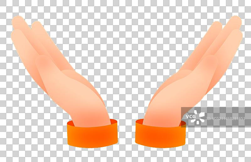 现金红包手捧双十二双十一年终好价节领取现金红包抢红包手势免抠元素图片素材