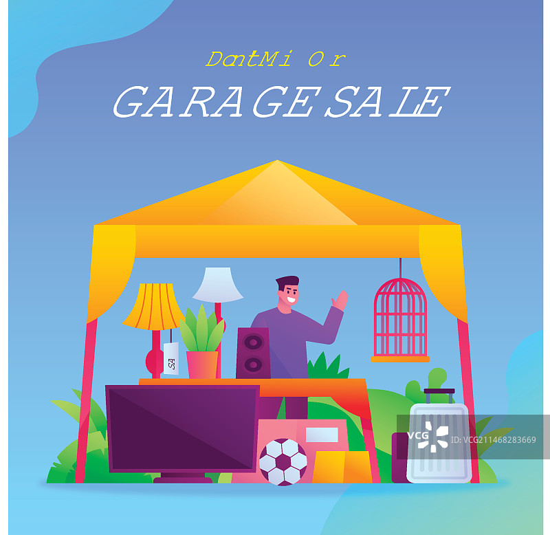 车库甩卖海报模板设计图片素材