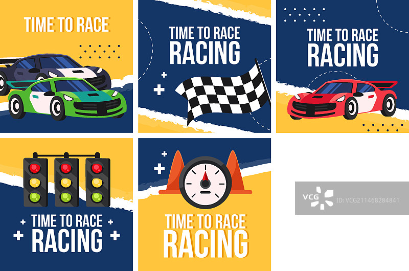竞速赛事模板设计图片素材