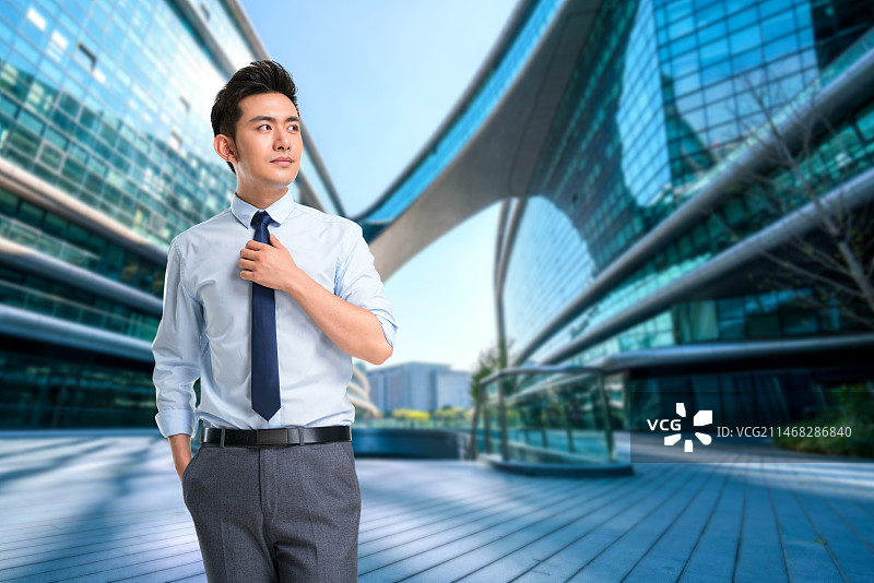 年轻时尚的商务人士图片素材