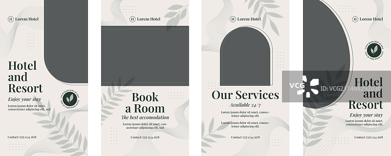 酒店业务Instagram快拍合集图片素材