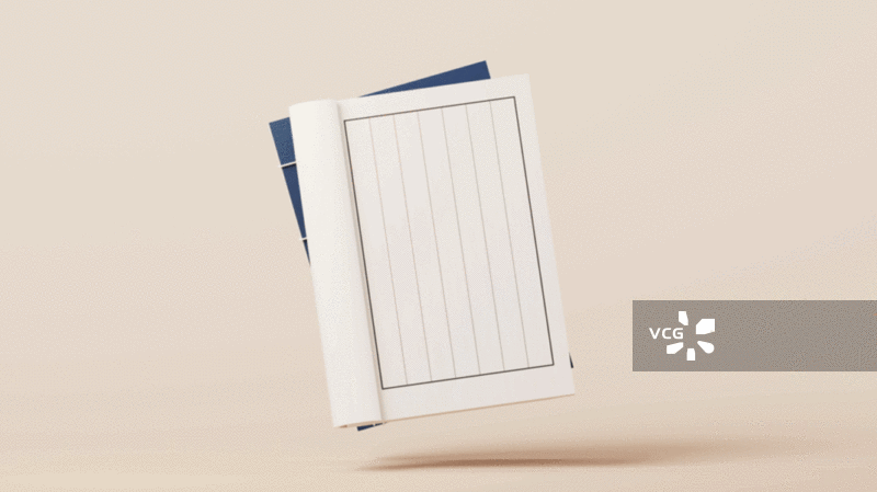 中国风古风书籍循环动画3D渲染图片素材