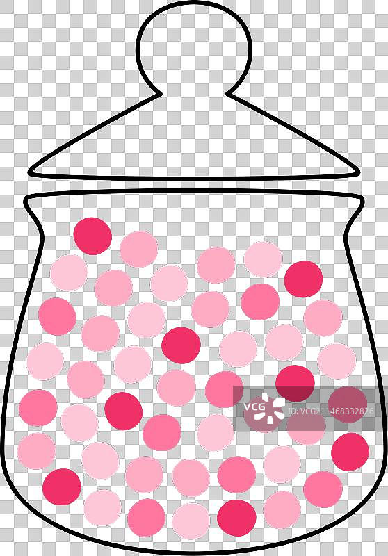 糖果罐图片素材