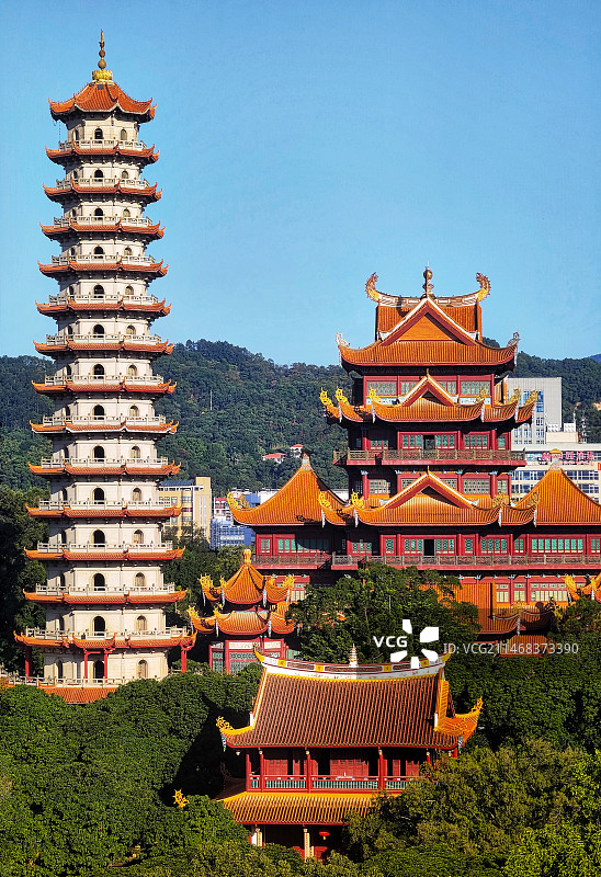 福州西禅寺图片素材