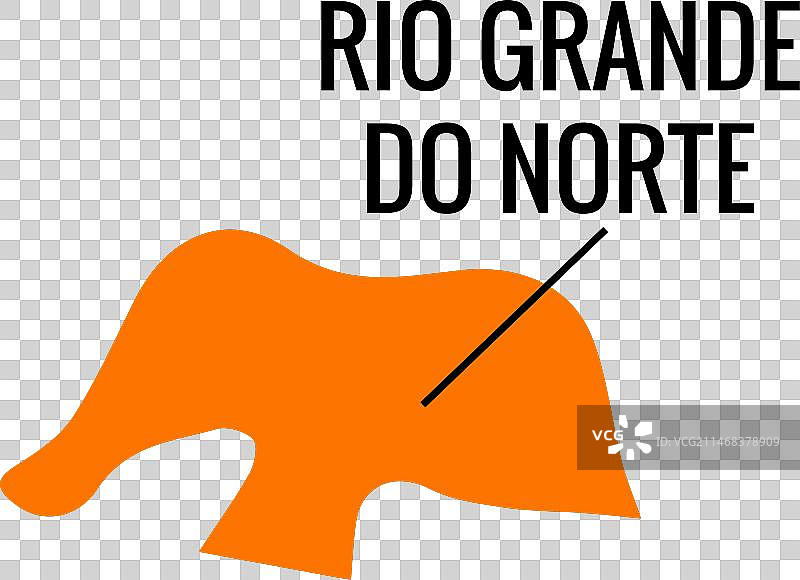 北里奥格兰德州地图图片素材