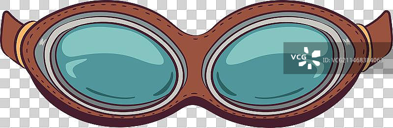 复古摩托车护目镜图片素材