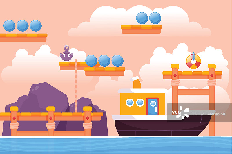 游戏背景设计图片素材