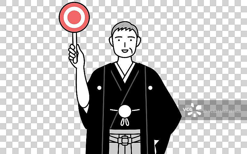 新年和婚礼：年长的男人图片素材