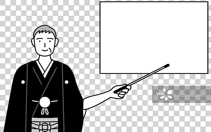 新年和婚礼：年长的男人图片素材