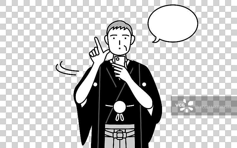 新年和婚礼：年长的男人图片素材