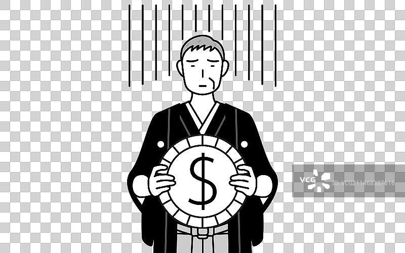 新年和婚礼：年长的男人图片素材