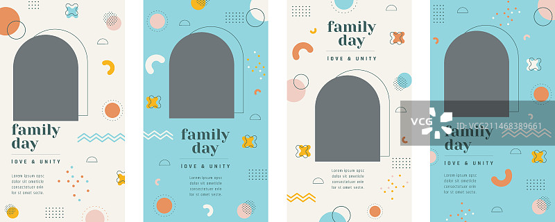 国际家庭日Instagram快拍合集图片素材