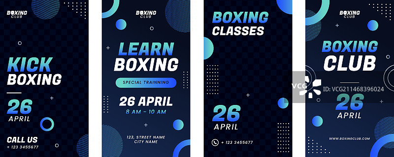 运动俱乐部Instagram快拍模板图片素材