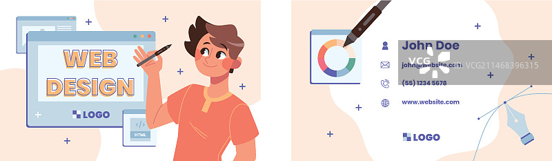 网页设计师模板设计图片素材