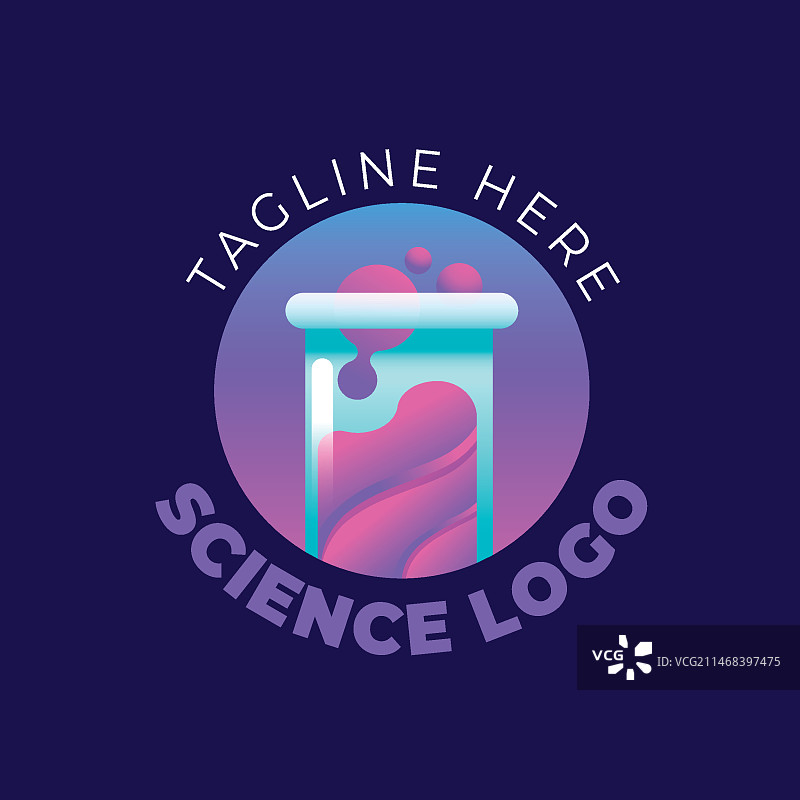 科学logo设计模板图片素材