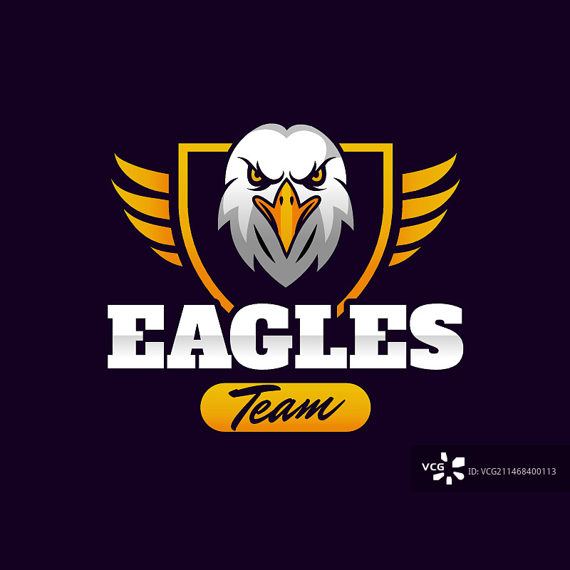 老鹰Logo设计模板图片素材