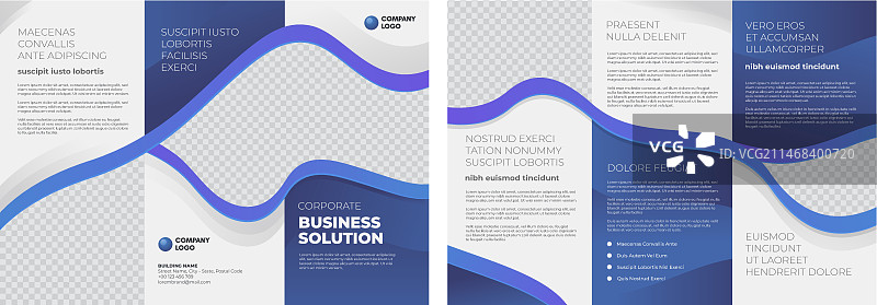 企业宣传册模板设计图片素材