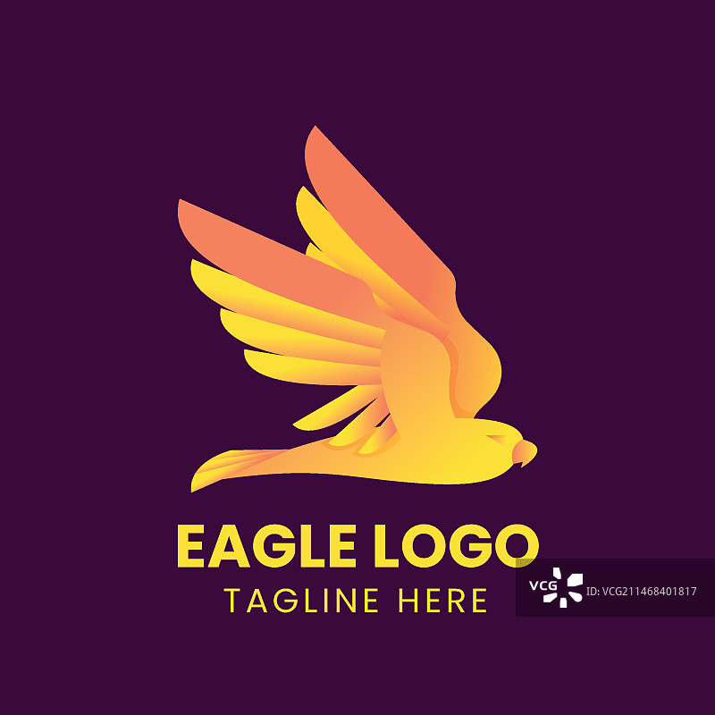 老鹰Logo设计模板图片素材