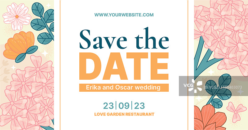 婚礼庆典社交媒体帖子模板图片素材