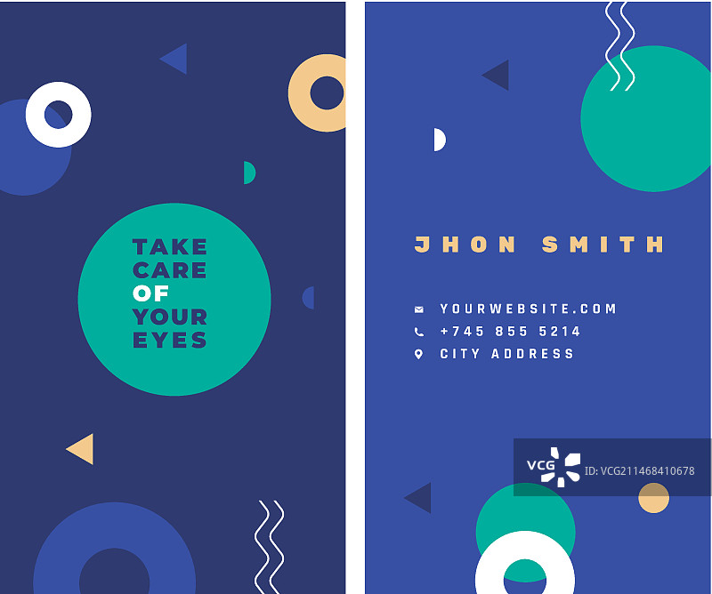 验光师模板设计图片素材