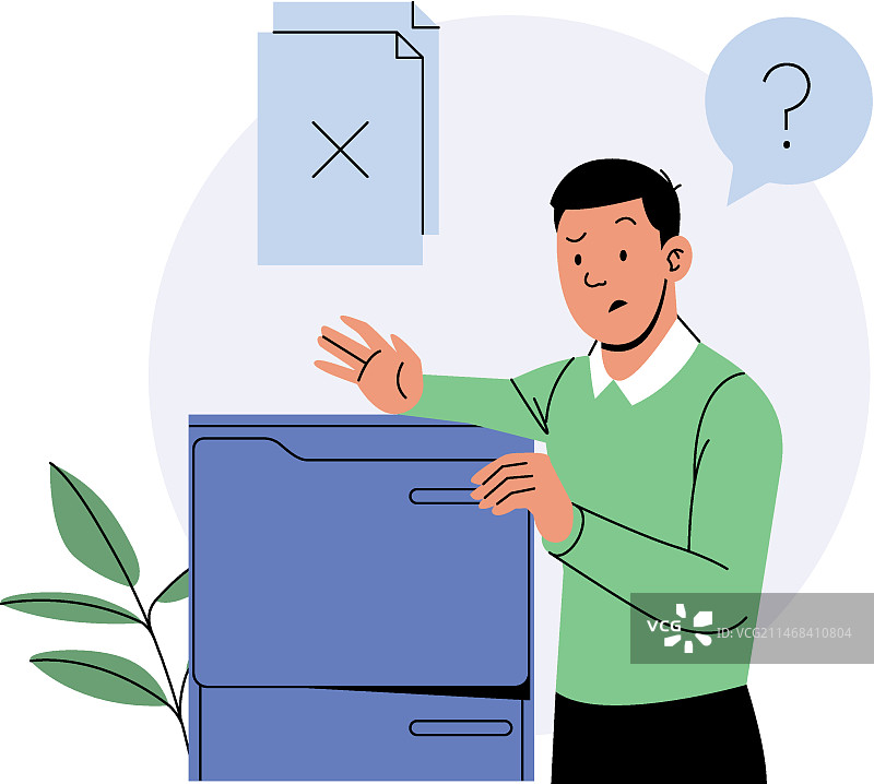 手绘无数据插画图片素材