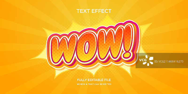 漫画字体文字效果图片素材