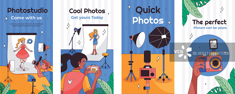 摄影工作室Instagram快拍图片素材