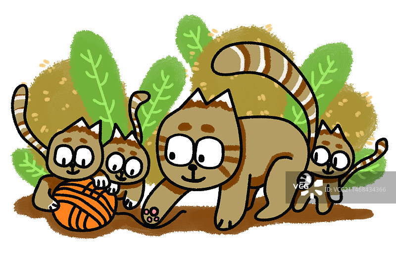 小猫的故事图片素材