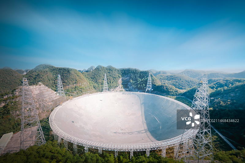 射电望远镜贵州贵阳中国天眼图片素材