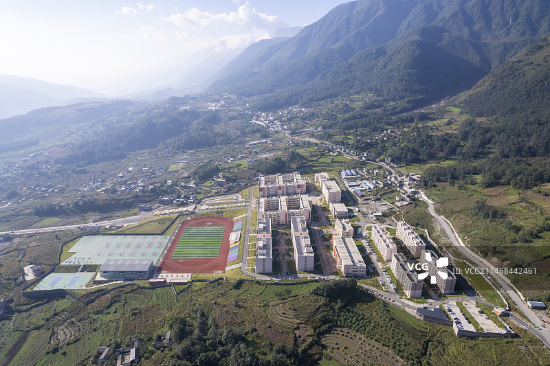 普格山区学校图片素材