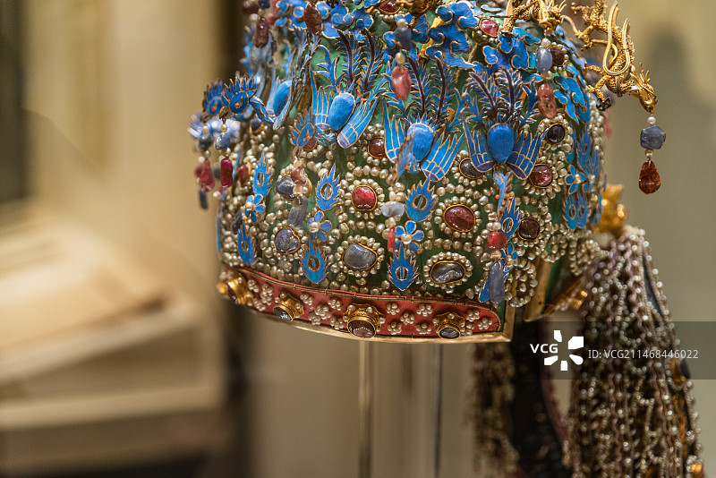 中国国家博物馆 孝端皇后凤冠图片素材