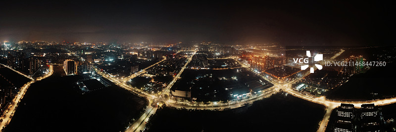 华灯初上 霓虹璀璨图片素材