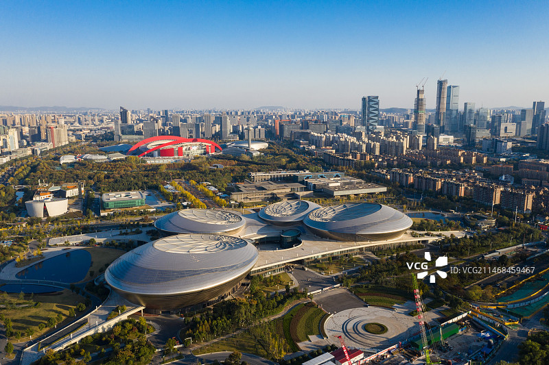 南京城市风光图片素材