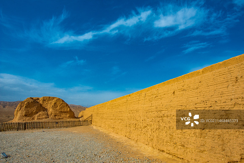 长城第一墩图片素材