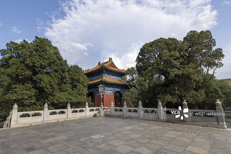 北京孔庙碑亭图片素材