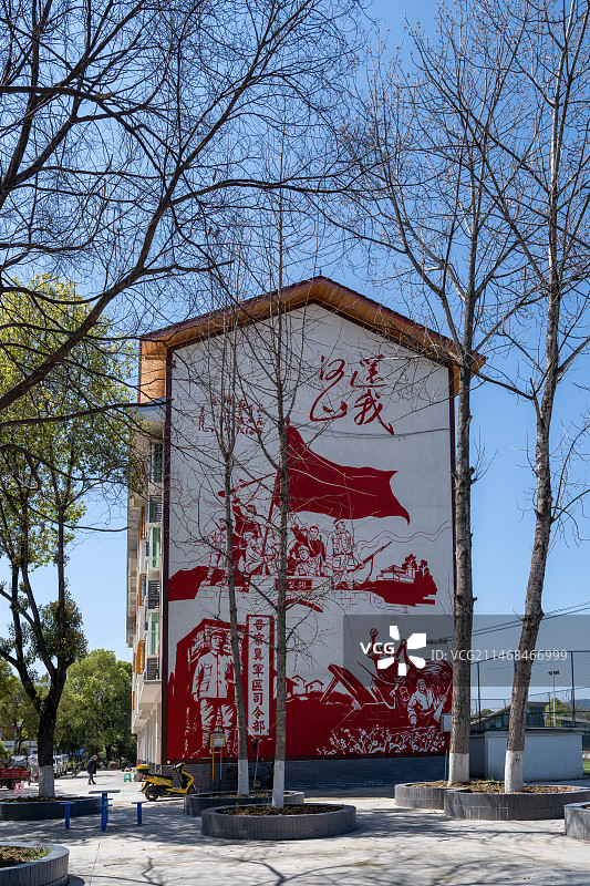 重庆乡村风光-江津聂荣臻故居图片素材