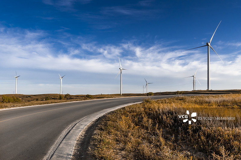 草原天路草原天路位于张家口市张北县和崇礼区的交界处图片素材